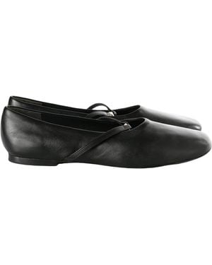 Tory Burch Gemini Link Mary Jane Ballet - Black