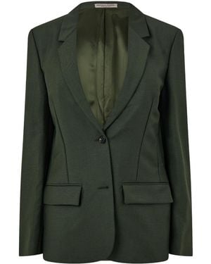 Bottega Veneta Simple Suit Jacket - Green