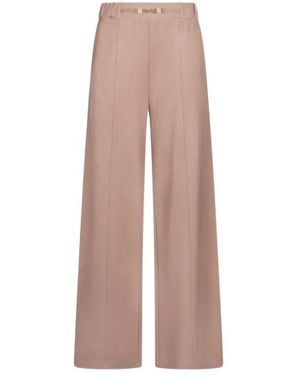 Liu Jo Chain-Detail Knitted Pants - Multicolor