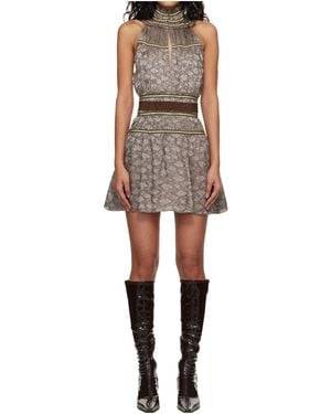 KNWLS Freya Mini Dress - Natural