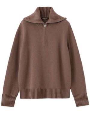 Loro Piana Parksville Pullover - Brown