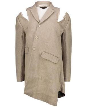 Comme des Garçons Long-Sleeved Jacket - Natural