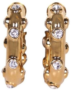 Rabanne Hoop Earrings - Metallic