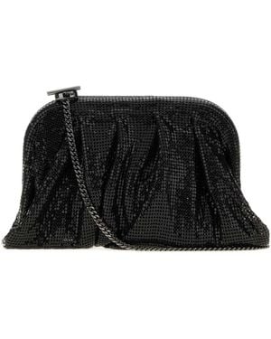 Benedetta Bruzziches Venus La Petite Chain Clutch Bag - Black