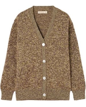 &Daughter Casual Wool Cardigan - Brown