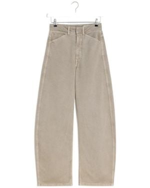Lemaire High Waist Pants - Gray
