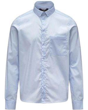 K-Way Classic Long-Sleeve Shirt - Blue