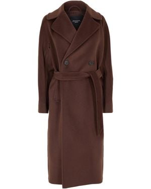Weekend by Maxmara Classic Tailored Coat - Brown