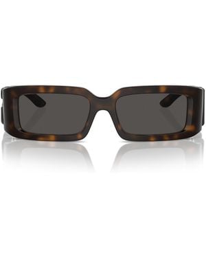 Dolce & Gabbana Eyewear Rectangular Frame Sunglasses - Multicolor