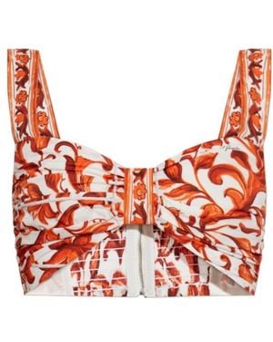 Dolce & Gabbana Sleeveless Top - Red