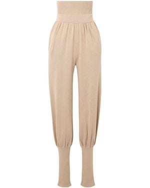 Altuzarra Elastic Waist Casual Trousers - Natural