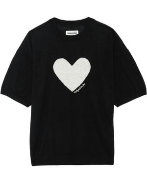 Zadig & Voltaire Idaz Jumper 100% Cashmere - Black
