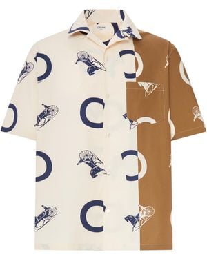 Celine Short Sleeve Shirt - Natural