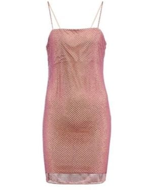 Stella McCartney Crystal-Embellished Minidress - Pink