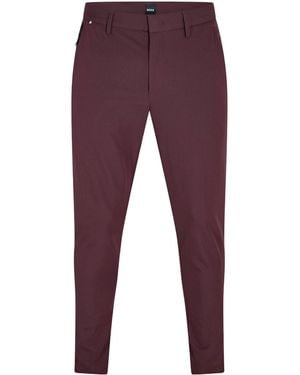 BOSS Casual Chino Trousers - Purple