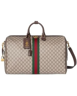 Gucci Savoy Large Duffle Bag - Brown