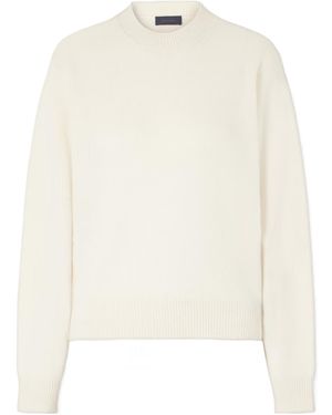 Haikure Cropped Sweater - White
