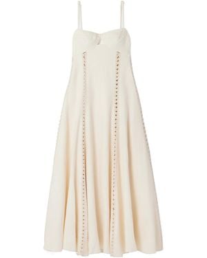 Johanna Ortiz Catamaran Ventures Dress - White