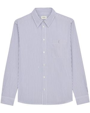 Saint Laurent Cassandre Shirt - Purple