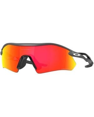 Oakley Radar Plate Shield Sunglasses - Red