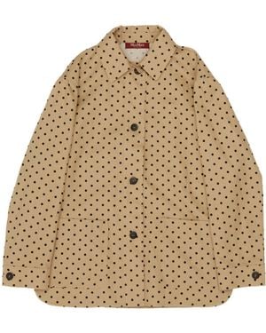 Max Mara Polka-Dot Jacket - Natural