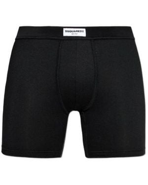 DSquared² Logo Briefs - Black