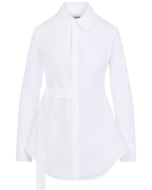 Jean Paul Gaultier Long Sleeve Shirt - White