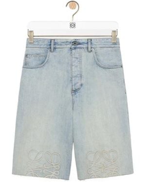 Loewe Denim Shorts - Blue