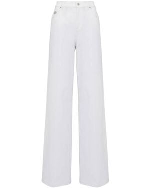 McQueen Wide Leg Jeans - White