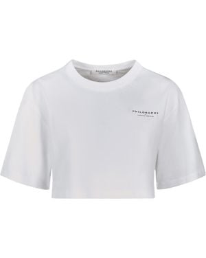 Philosophy Di Lorenzo Serafini Short-Sleeved T-Shirt - White