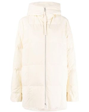 Jil Sander Quilted Down Jacket - White