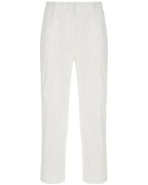 Iceberg Logo-Plaque Pants - White