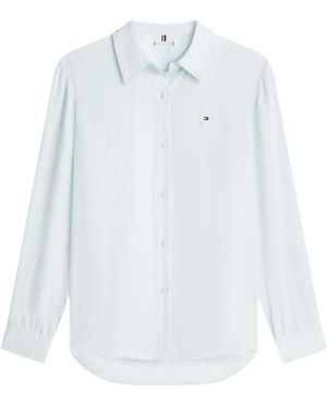 Tommy Hilfiger Long-Sleeve Shirt - White