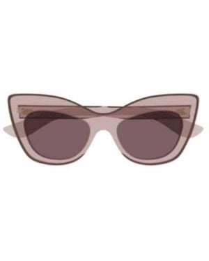 McQueen Eyewear Cat Eye Frame Sunglasses - Pink