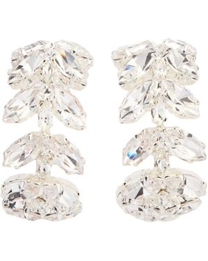 Magda Butrym Crystal Earrings - White