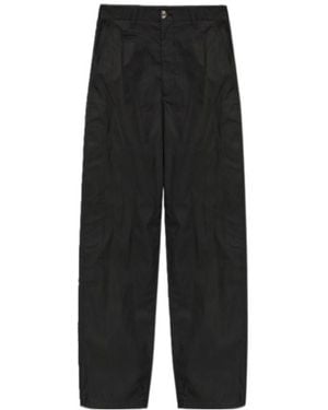 Moschino Straight Leg Cargo Trousers - Black