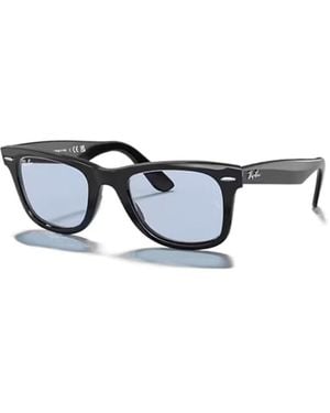 Ray-Ban Wayfarer-Frame Sunglasses - White