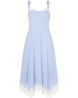 Jonathan Simkhai Avaleigh Slip Dress - Blue