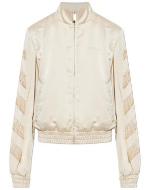 Off-White c/o Virgil Abloh Long-Sleeve Casual Jacket - White