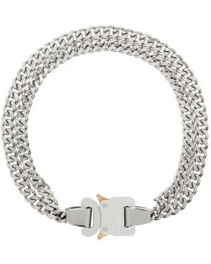 ALYX 限定シグネチャーバックルネックレス ブラウン ALYX 限定シグネチャーバックルネックレス ブラウン
