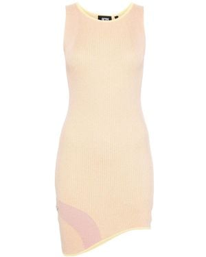 Gcds A Round-Necked Colour Dress - Natural