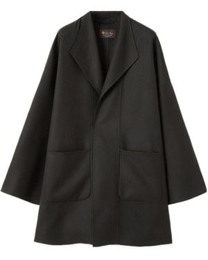 Loro Piana Jeff Coat - Black