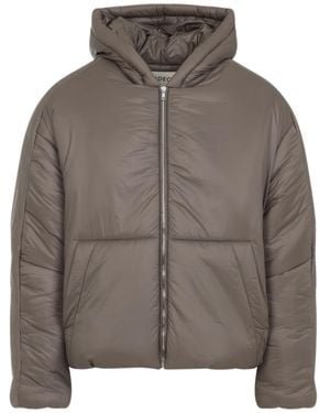 Mordecai Hooded Cotton-Padded Jacket - Grey