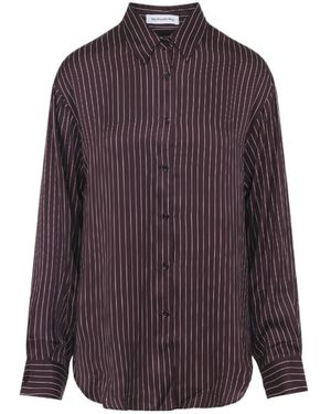 Frankie Shop Striped Shirt - Purple