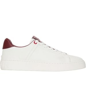 Balmain B-Court Low-Top Trainers - White