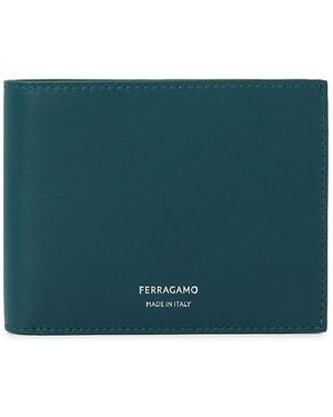 Ferragamo Classic Wallet - Green