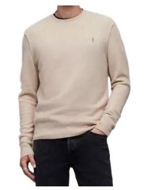 AllSaints Statten Crew Neck Jumper - Grey