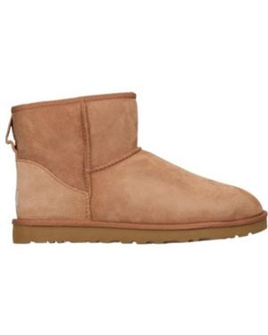 UGG Classic Mini Shearling Boots - Brown