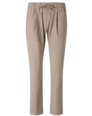 Herno Drawstring-Waistband Pants - Gray