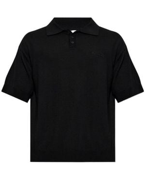 MCM X Dj Khaled Knit Polo Shirt - Black